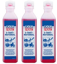 3 Huile moteur 2-temps auto-miscible LIQUI MOLY 100ml pour TONDEUSE GAZON