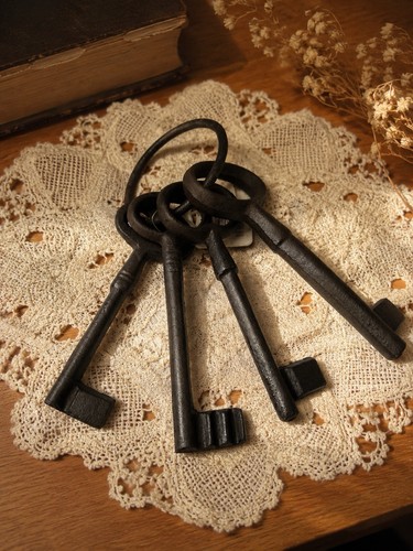 Vintage grande clefs - grande,