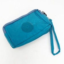  Kipling 3 Compartment Pouch Card Holder Wallet Wristlet 