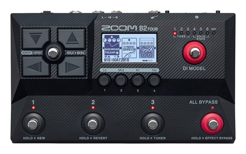 Zoom four bass multi - b2, multi-effets