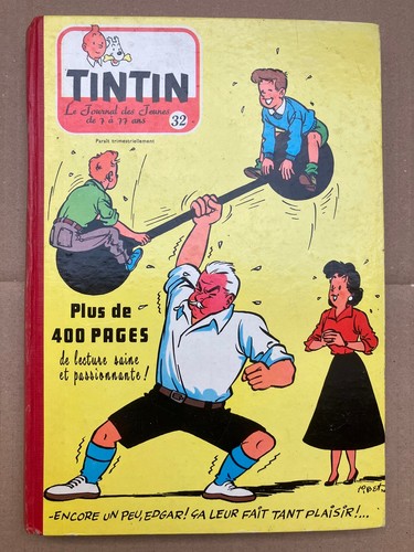 Tintin reliure - tintin, belge