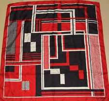 VINTAGE PIERRE CARTIER WOMEN'S 100% PURE SILK SILK SILK SILK SCARF (942) 76cm x 76cm