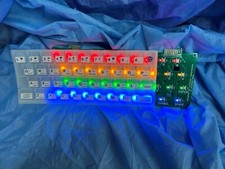 The MechBoardZX LED - Sinclair ZX Spectrum 16K/48K Mechanical Keyboard Assembled