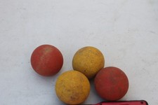 boule de petanque en bois