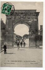 BAR SUR SEINE - Aube - postcard 10 - la porte de chatillon - bicycles