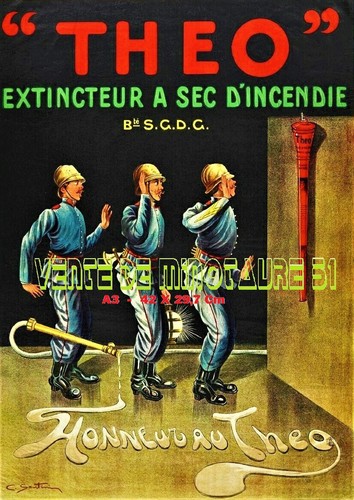 Théo extincteur sec - à,