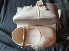 Chaussure cérémonie mariage baptême enfant fille bébé ivoire verni en 17