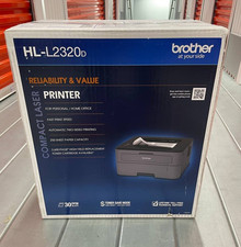 Brother - HL-L2320D Black-and-White Laser Printer - Gray