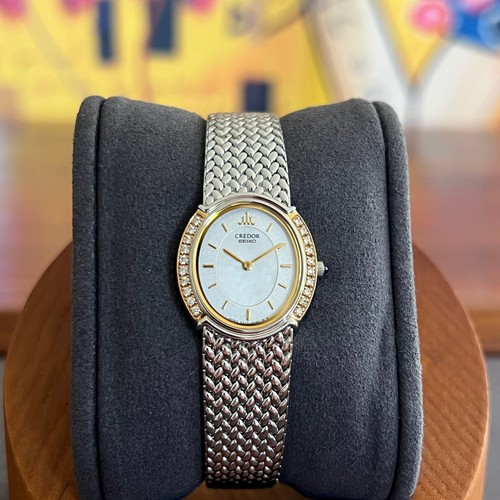 Seiko credor lady diamonds - seiko,