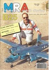 MRA N°639 B25 "MITCHELL" / QUICK CHARGER / REC. ELLIPTICAL WING CENTER OF GRAVITY