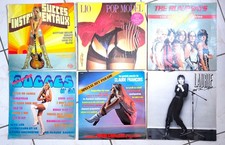 6 Disques vinyl 33 tours