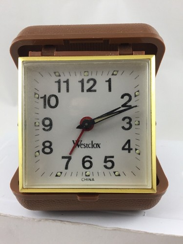 Westclox travel alarm clock - alarm,