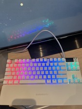 SteelSeries Apex 7 TKL Wired Mechanical Gaming Keyboard (Ghost), English - US