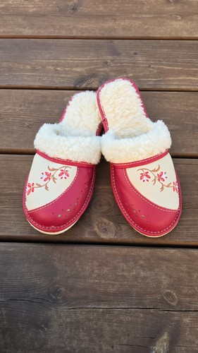 Pantoufles femmes cuir et - pantoufles,