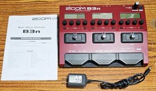 NEW Zoom B3N Multi-Effects Processor for Bass Effect Pedal