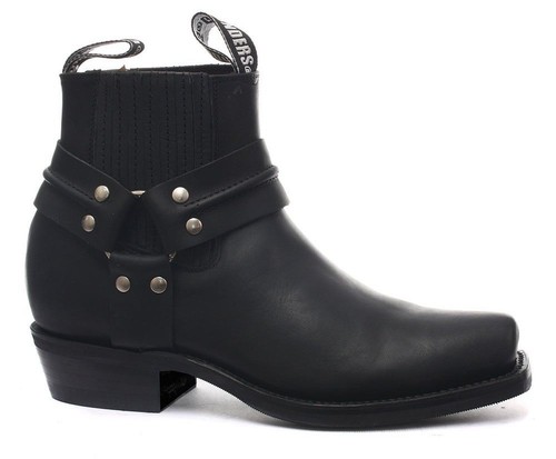 Bottines cowboy western bikers - bottines,