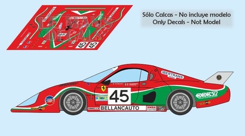 Autocollants ferrari 512 bbb - autocollants,