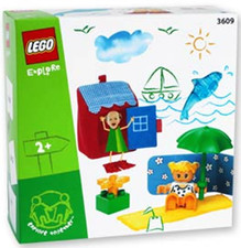 LEGO -- DUPLO -- MAISON DE PLAGE -- 3609 -- BOITE NEUVE ET SCELLEE
