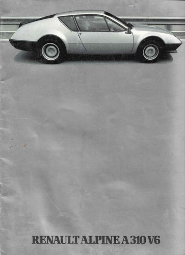 Alpine renault 310 1984 - 310,