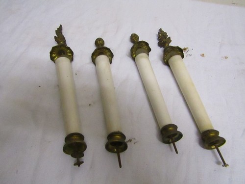 Lot colonnes de pendule - ,