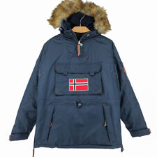 Anorak Veste Manteau Parka CORPORATIF Marine Norvégien Taille S
