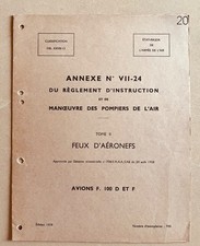 Manuel avion F.100 D et F -