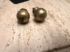 paire de boutons en bronze