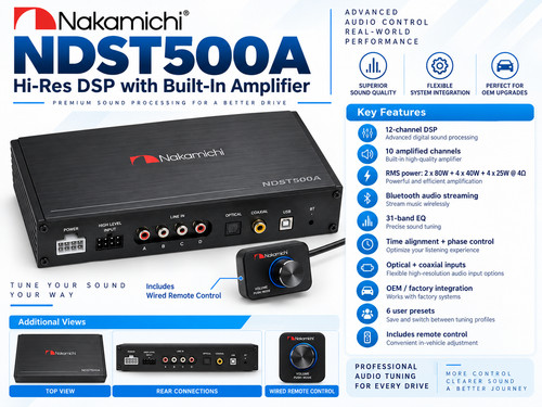 Nakamichi ndst500a channel - ndst500a, 12-channel