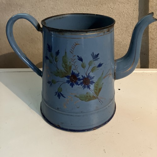 Cafetière émaillée ancienne - cafetière,