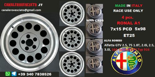 Ronal alfa romeo 5x98 - alfa,