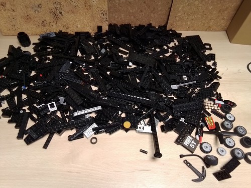 Lego noir police hero course - noir,