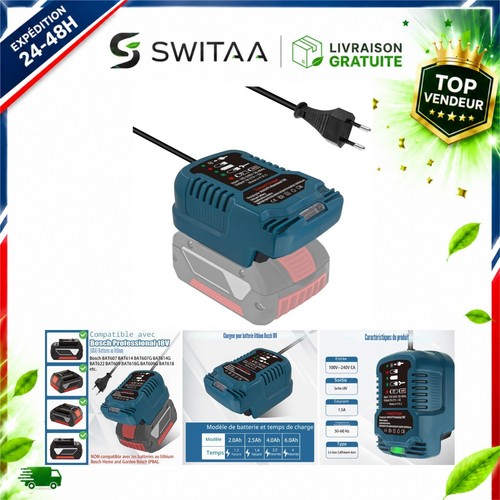 Chargeur batterie bosch - chargeur,