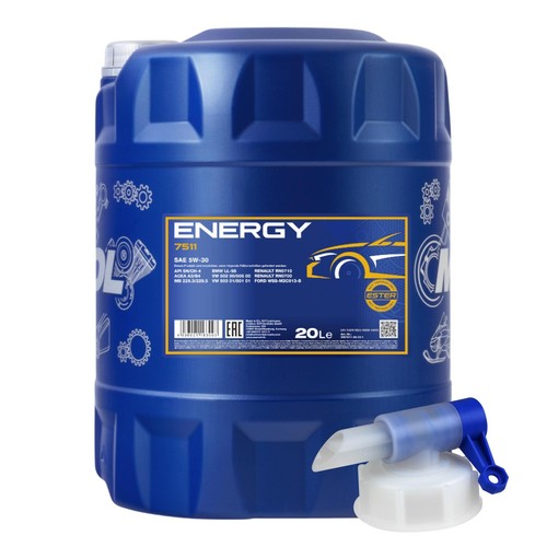 Litres mannol huile moteur - 20,