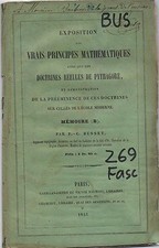 BUSSET- EXPOSITION DES VRAIS