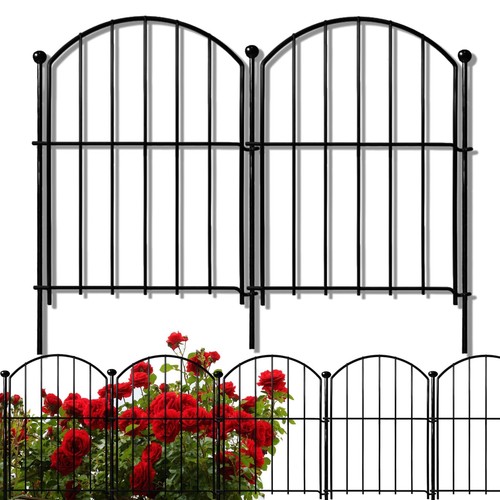 Garden fence set - fence, black
