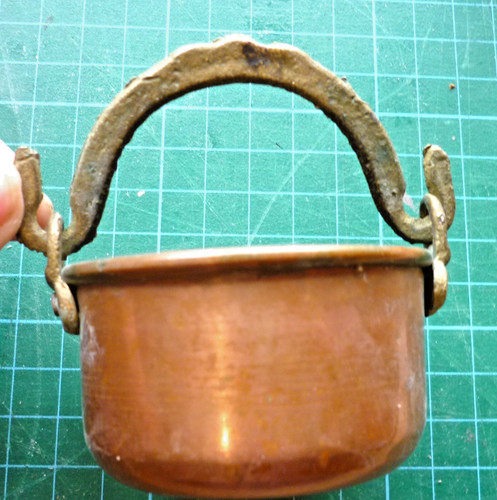 Petit chaudron cuivre - en,