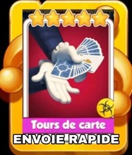 Tours de carte X 1 carte set