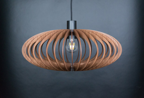 Suspension moderne bois du - suspension, en