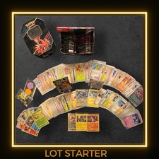LOT STARTER - Booster Flammes Fantasmagoriques + 210 cartes POKÉMON FR /EX-HOLOS