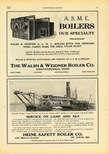 1920 Heine Safety Boiler Co Ad: George W. Catt Dredge - Atlantic, Gulf & Pacific