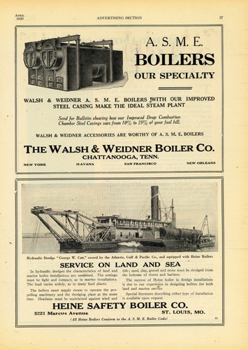 1920 heine safety boiler - heine,