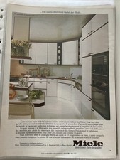 Vintage 1982 Kitchen MIELE Press Advertising