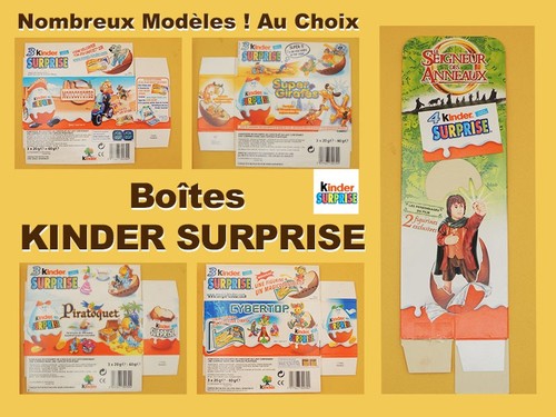 Kinder surprise boîte - surprise, vide