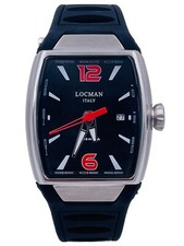 Montre Locman Tremila 552KKR/398 Titane/Gomme 37x40mm Scontatissimo Neuf