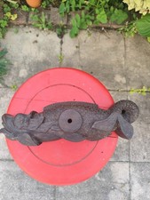 Ancien verrou de fût bois