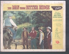 Man from Bitter Ridge 11x14 Lobby Card #8 Lex Barker Trevor Bardette B-Western