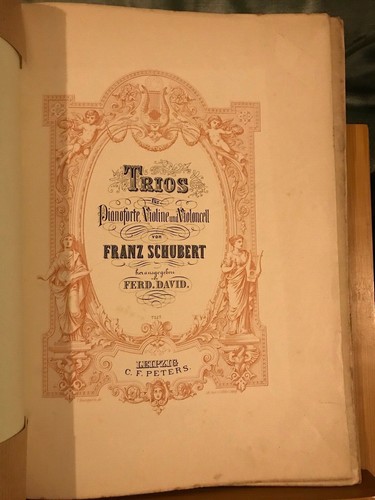 Schubert trios avec - schubert, 2