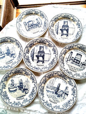 Assiettes Porcelaine GIEN  -