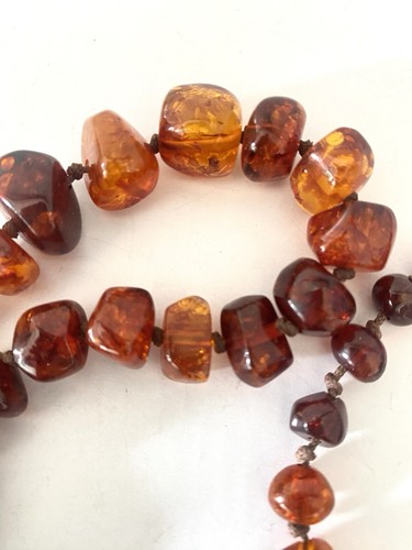 Ambre baltique ancien - g,