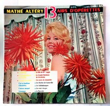 Disque vinyle 33 tours Mathé